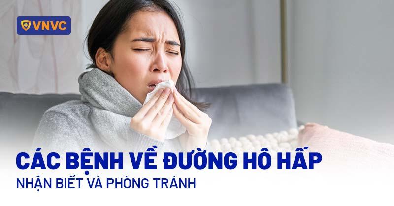 Hình ảnh minh họa các hoạt động phòng ngừa (tránh hút thuốc, đeo khẩu trang, tiêm chủng) cho hội chứng tắc nghẽn đường hô hấp dưới.
